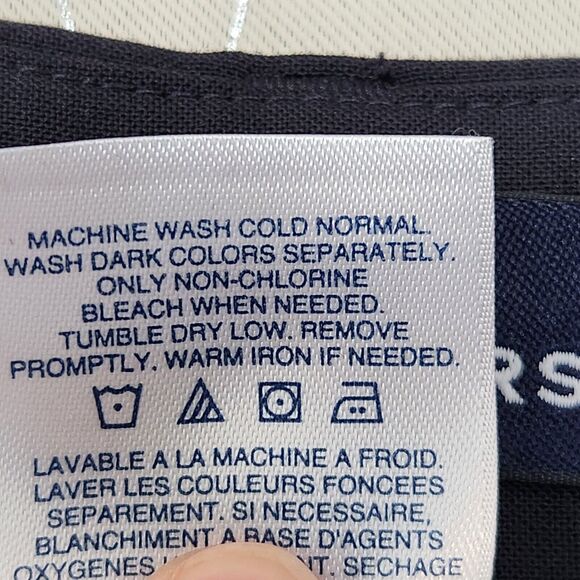 Lands End Outfitters Women's 14 Wool Blend Lined Straight Leg Black Career Pants - Picture 14 of 15